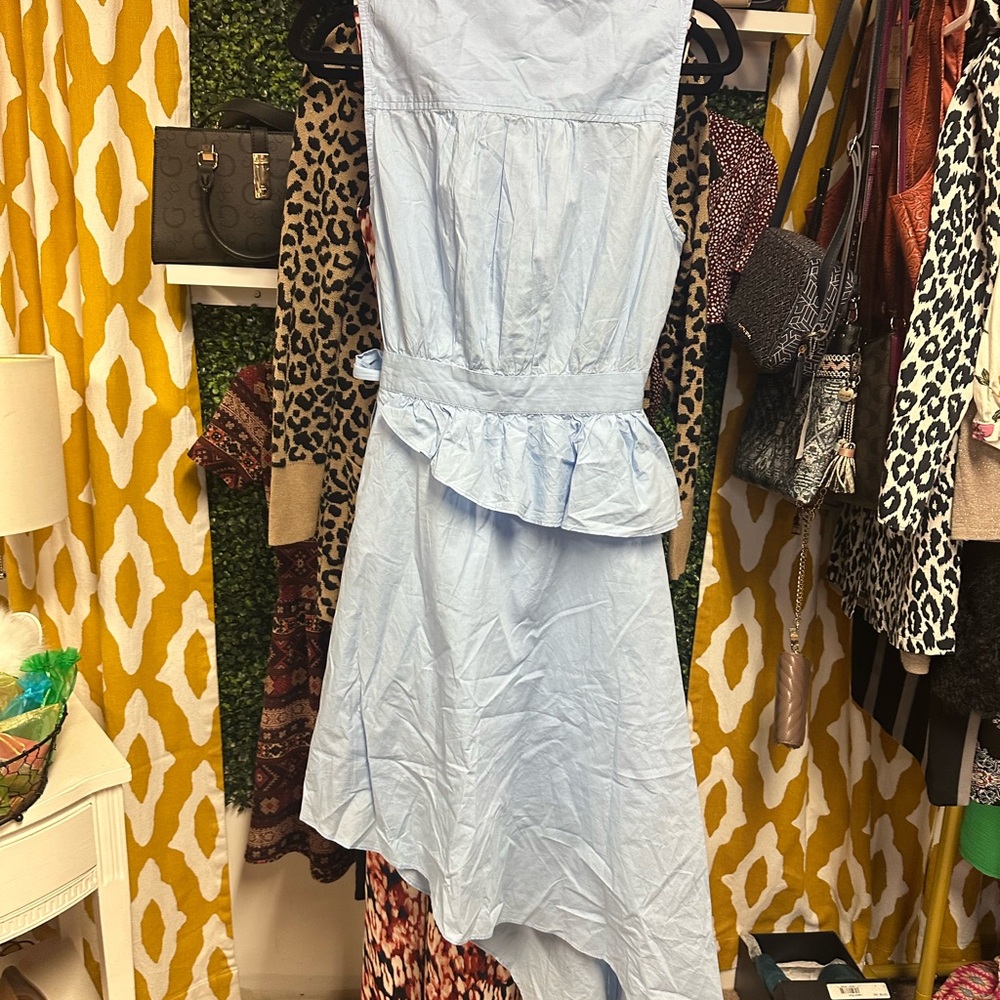 Anthropologie Maeve Light Blue Blouse